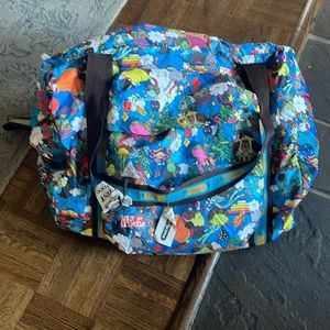 LeSportSac “artist in residence” travel bag